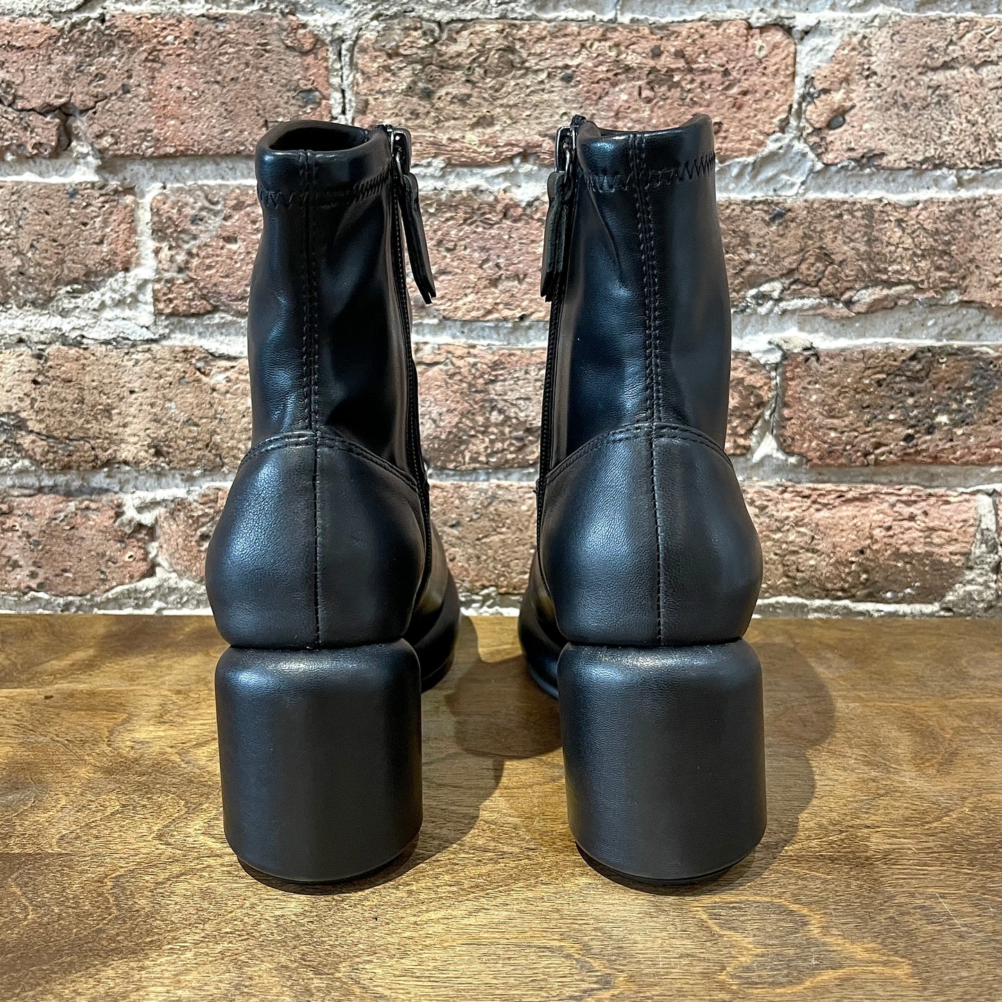 All Black Mod Kid Bootie