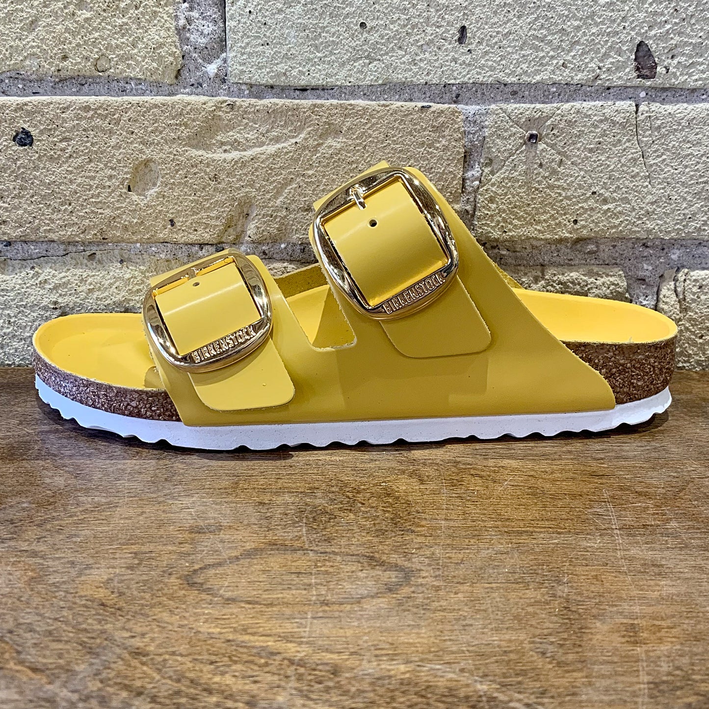 Birkenstock Big Buckle Lena Hi Shine Ochre