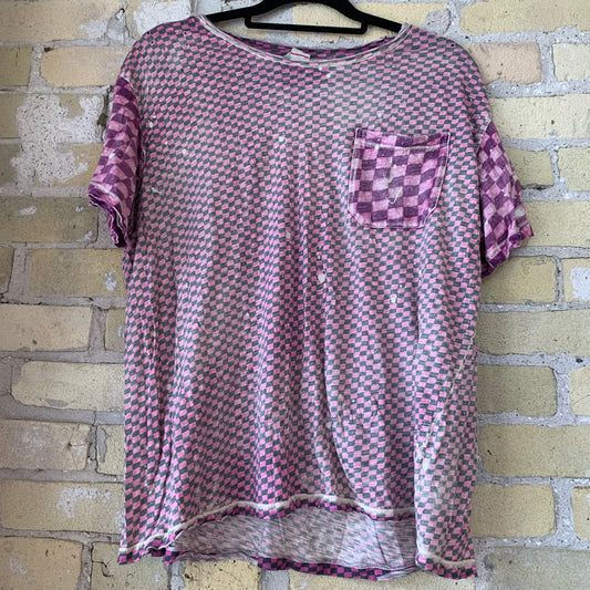 Magnolia Pearl Piecewise Pocket Tee in Hatter