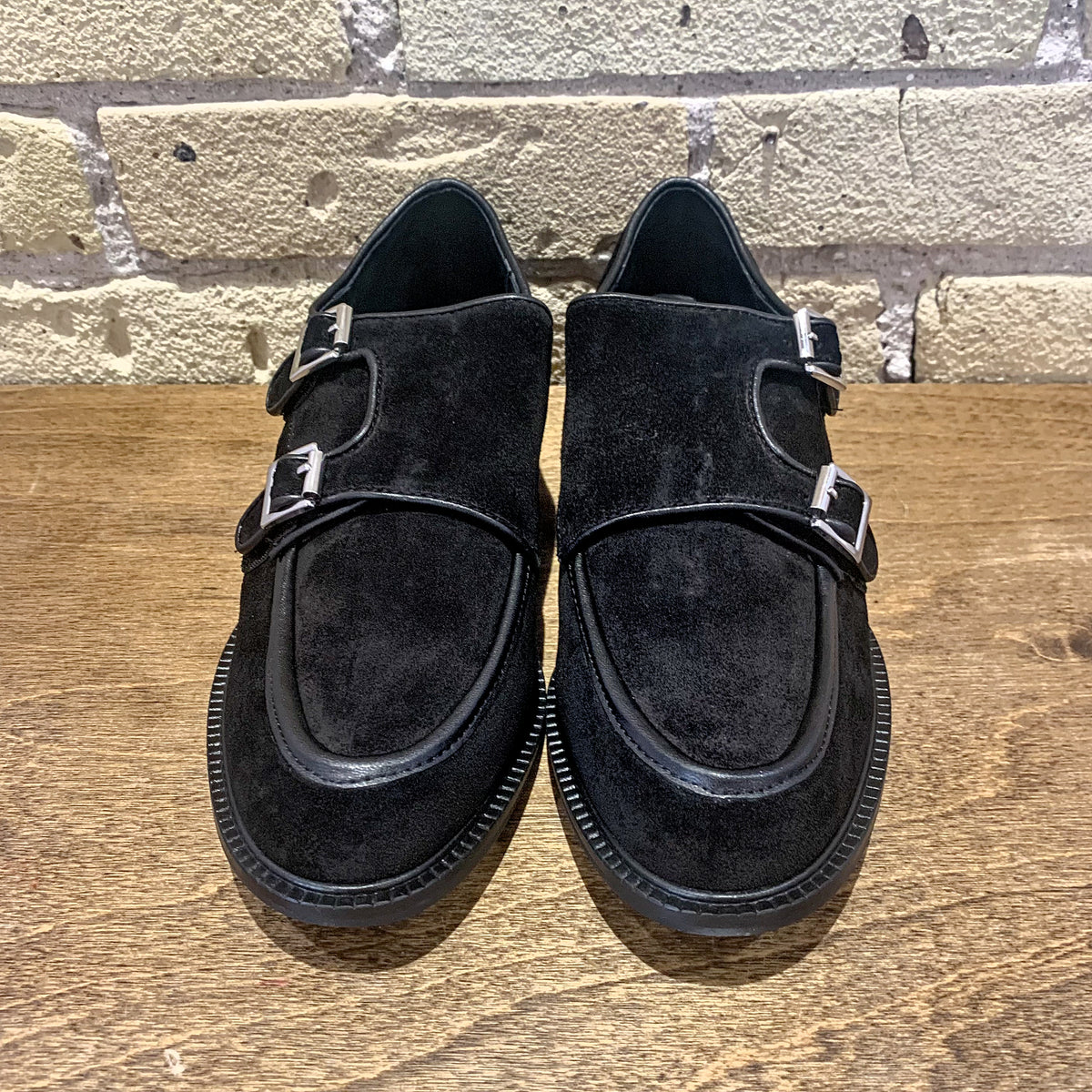 ALL BLACK Wide Belt Guy Black