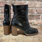 NeroGiardini 1205063D-100 Black Patent Leather Boot