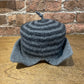 dot.s Wool Flat Top w/Grey Stripes and split rim