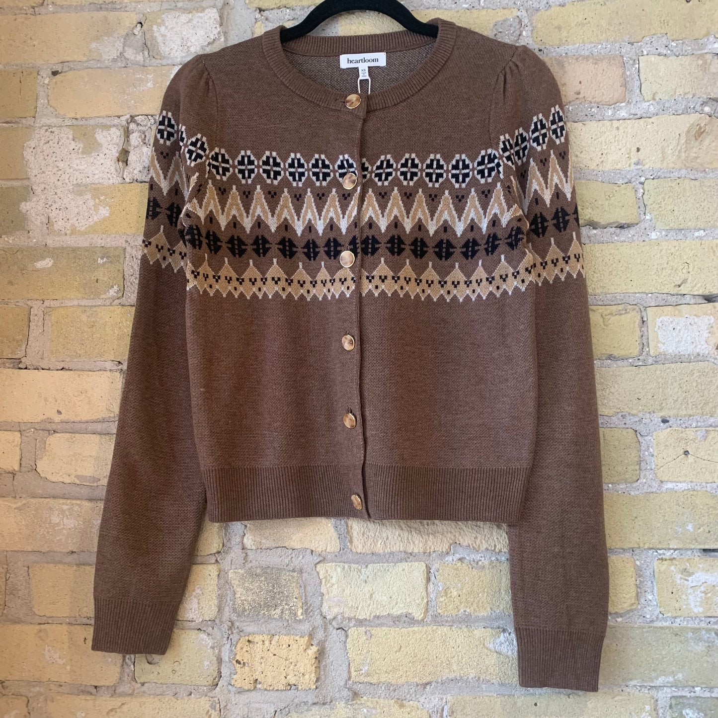 Heartloom Keane Cardi Mocha