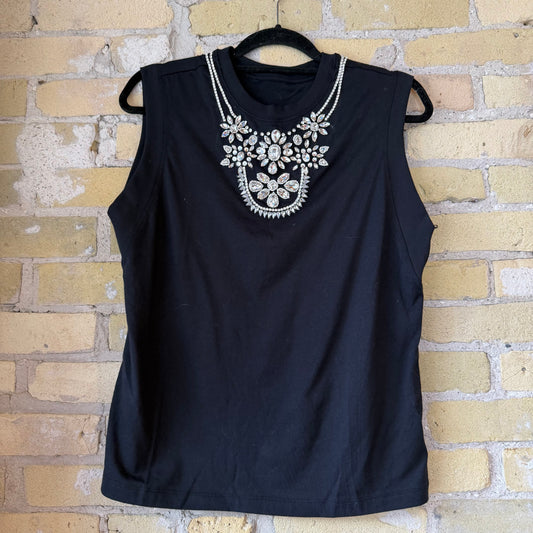 Gearhead Black Bling Muscle Tank - shoostore