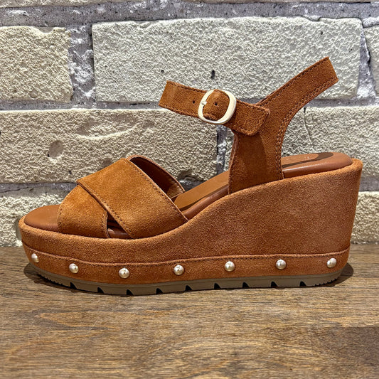 Sorel Sunpeak™ Wedge Ankle Strap RVT Women's Sandal - shoostore