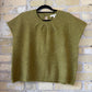 Grade & Gather Pleated Sweater Top