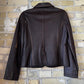Gearhead  "Words Hold Power" Leather Blazer