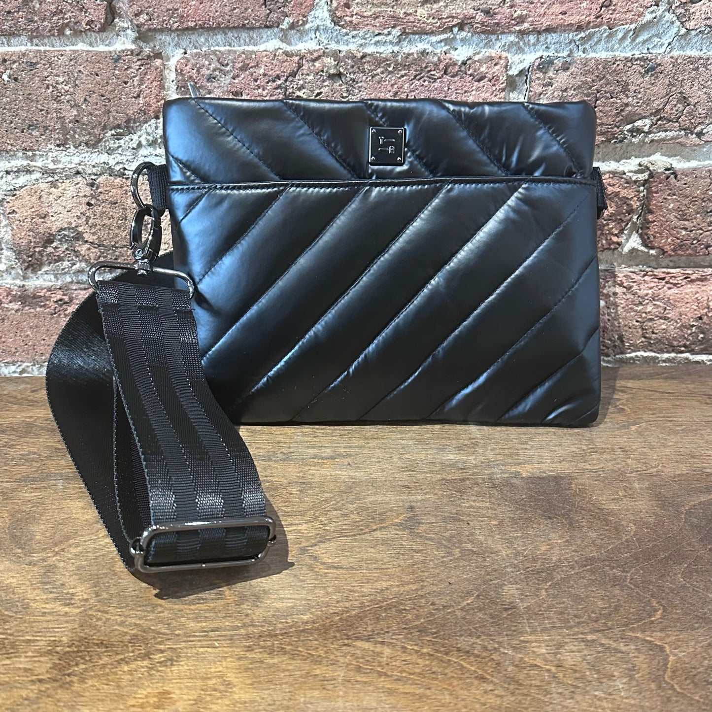 THINK ROYLN Diagonal Bum Bag 2.0 Pearl Black