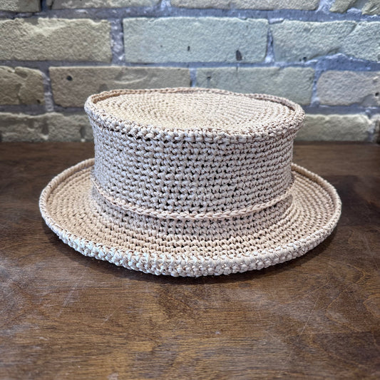dot.s Natural Raffia Flat Top Plain