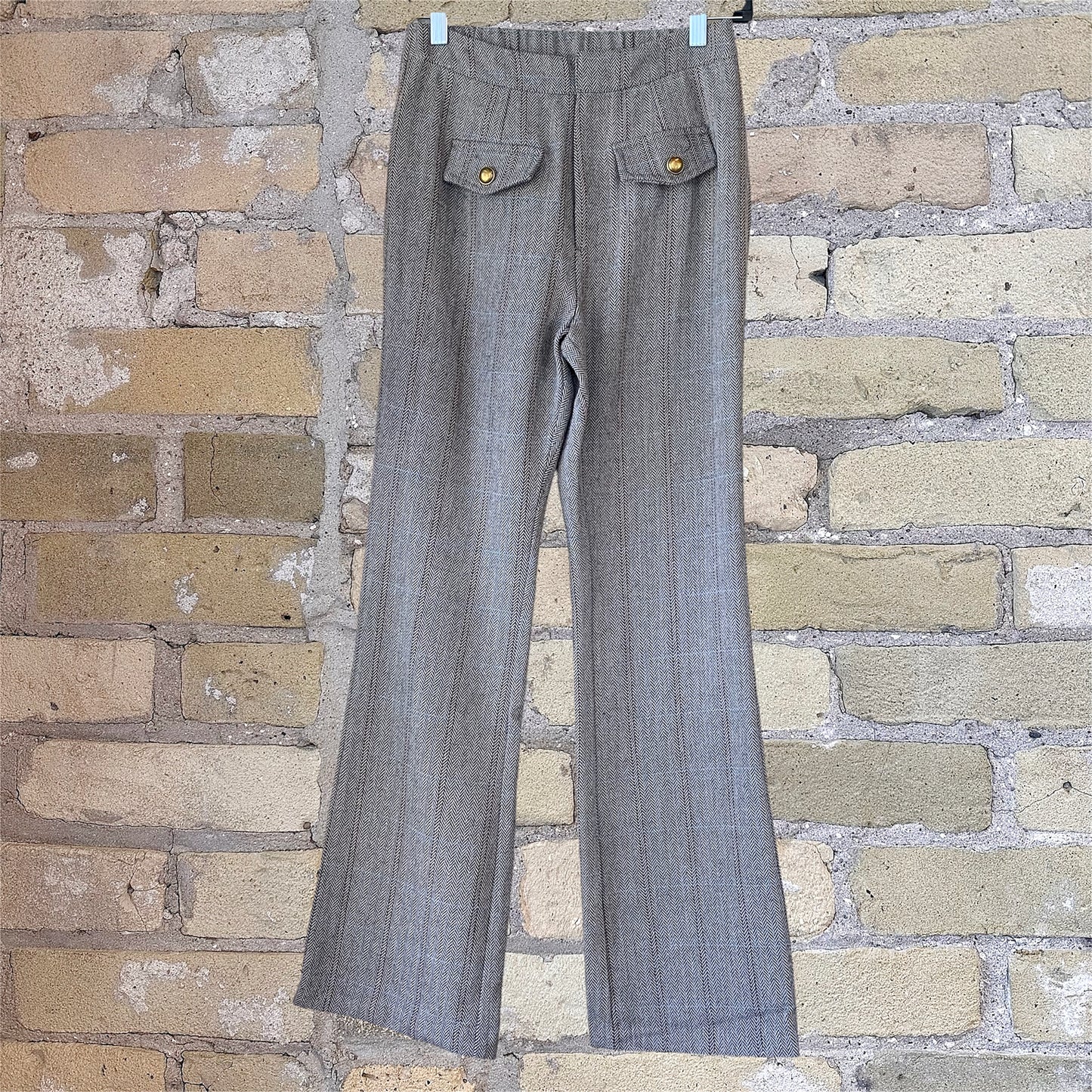 Fate Herringbone Flare Pant