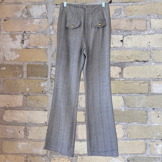 Fate Herringbone Flare Pant