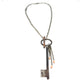 Linda Richman Giant Skeleton Key Necklace