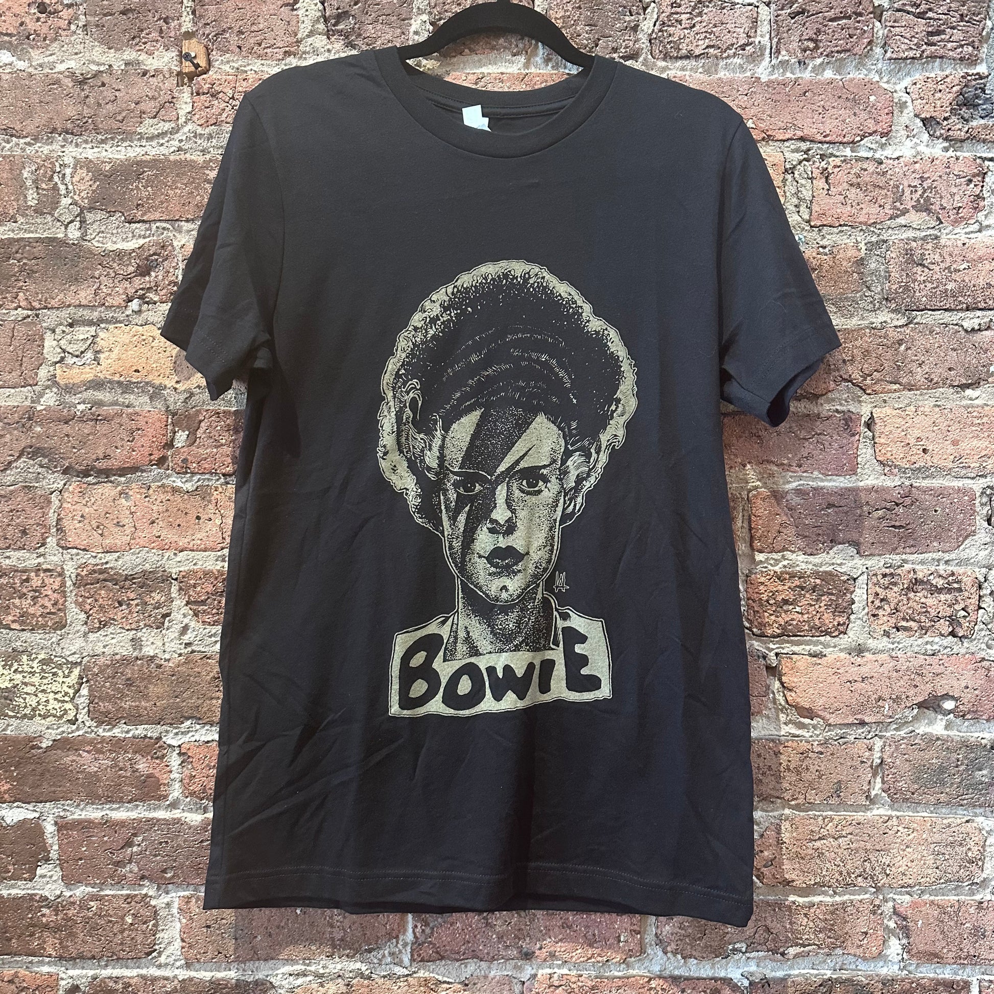 david bowie scary monsters shirt Electric Garbage Bowie T-Shirt Black / M