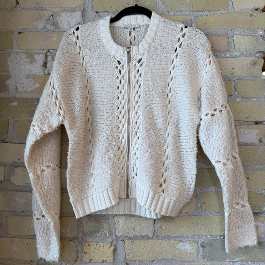 Z Supply Sundance Sweater Jacket Crystal