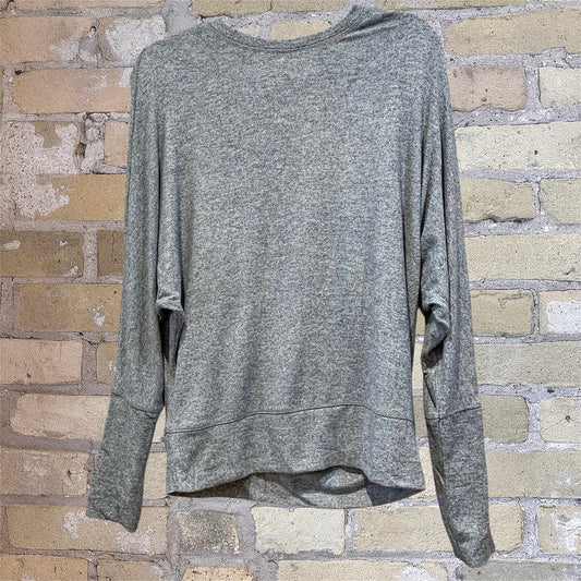 Mono B Dolman Sleeve Top Grey
