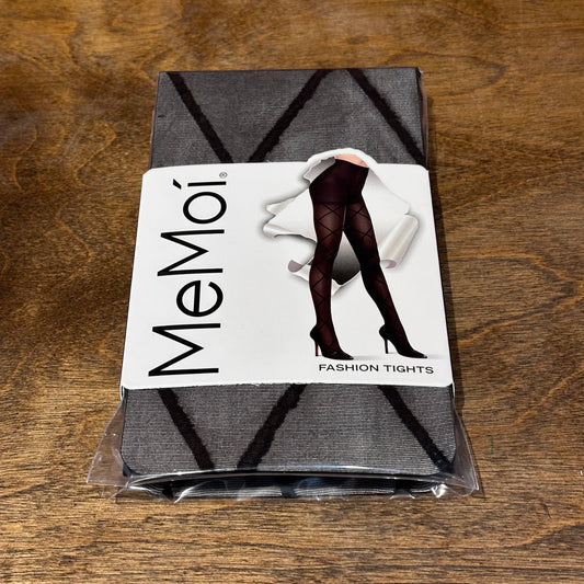 MeMoi Diamond Fashion Sheer Tights