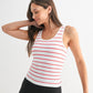 Mono B Seamless Ribbed Bra Tank