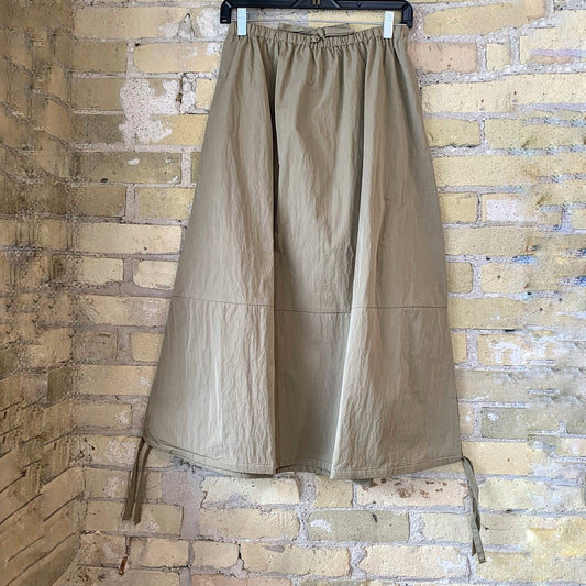 Grade & Gather Gathered Hem Skirt