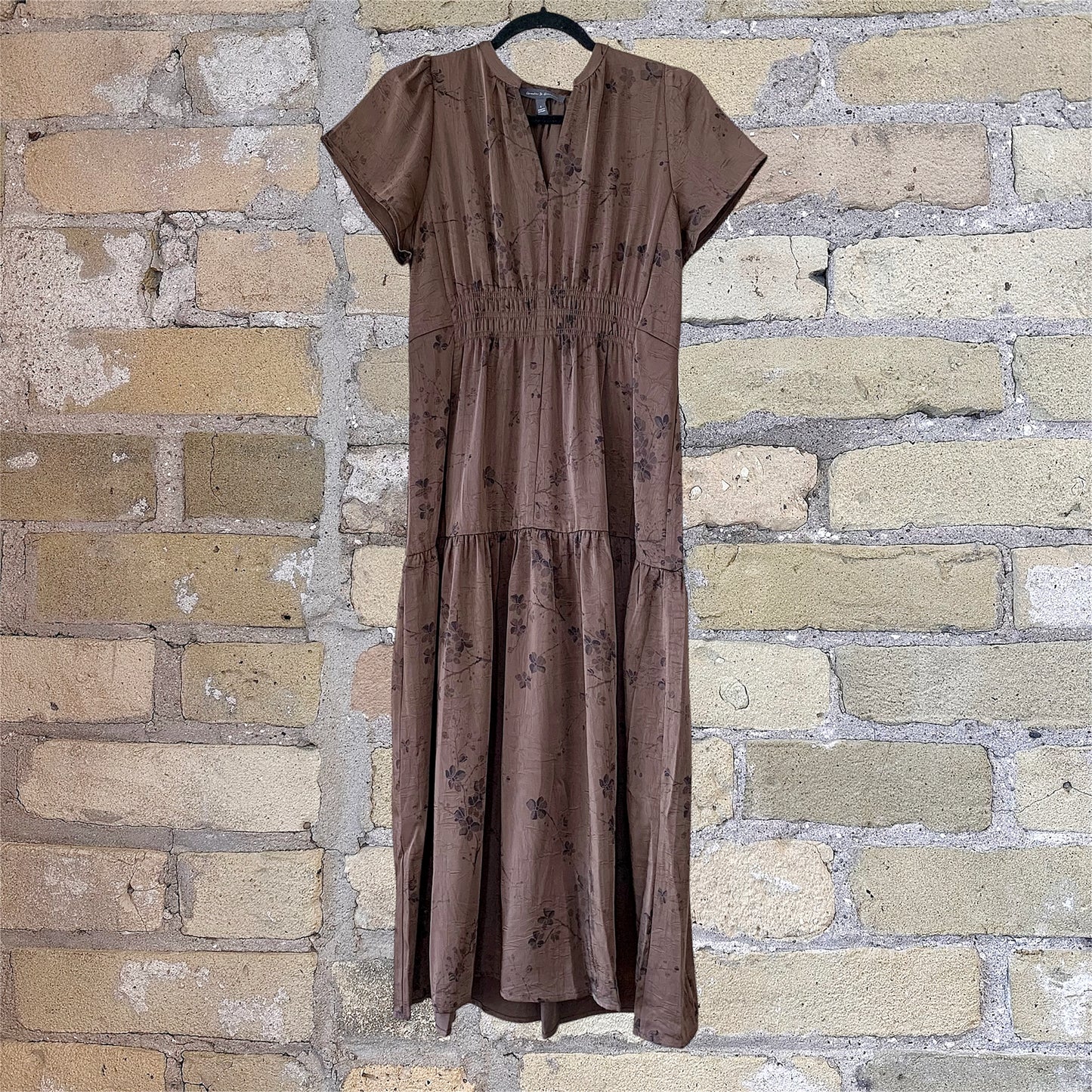 Grade & Gather Printed Midi Dress