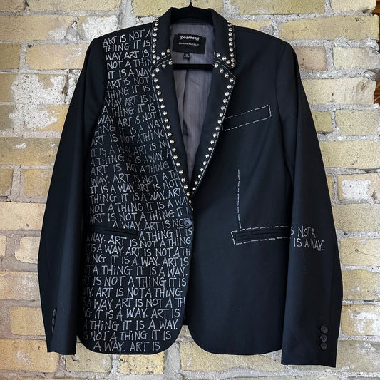 Gearhead  "Art Is Not A Thing" Blazer