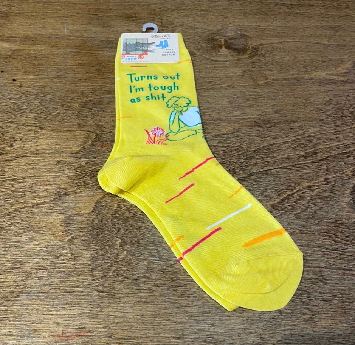 Blue Q Women's Crew Socks - shoostore