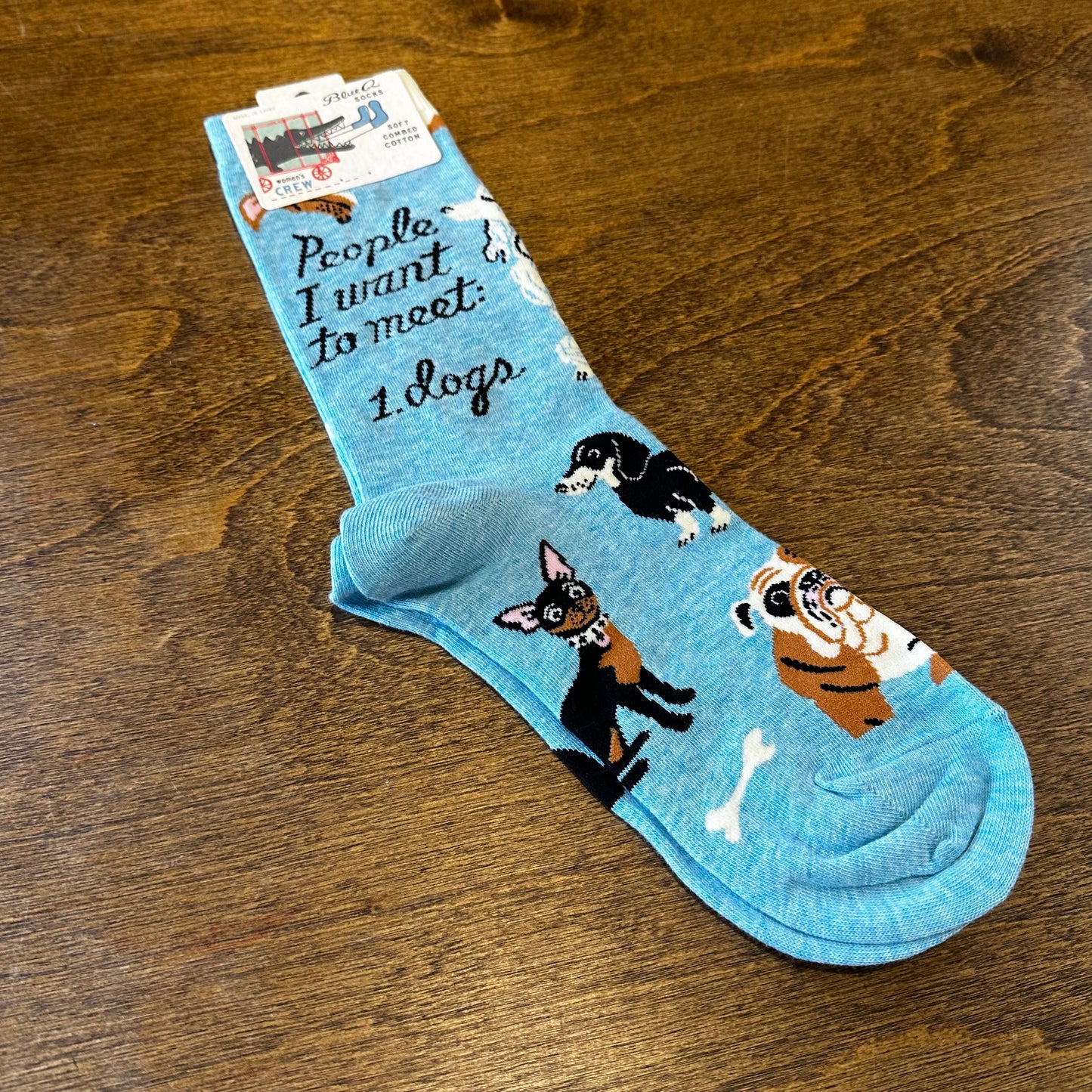 Blue Q Women's Crew Socks