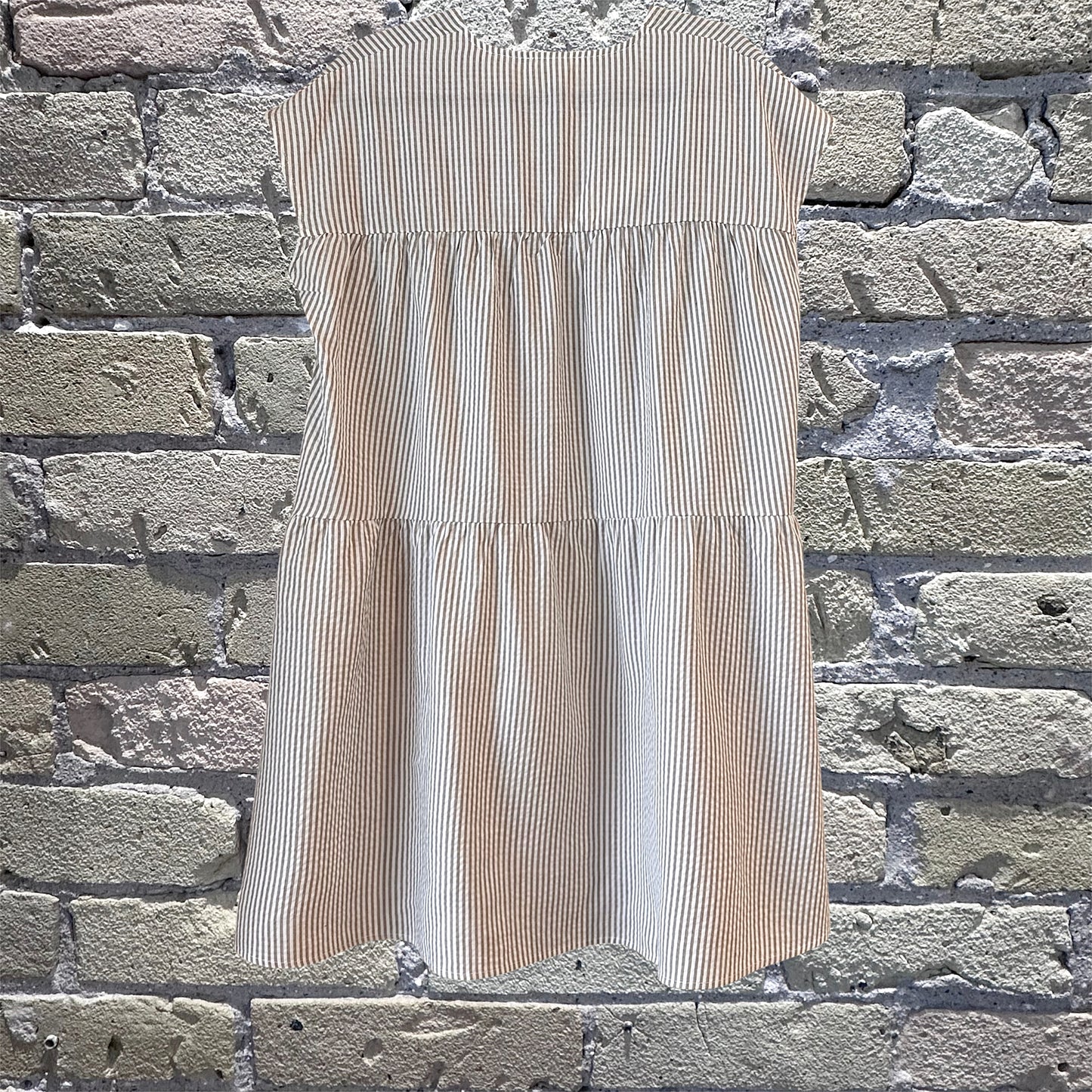 Grade & Gather Loose Boxy Striped Dress