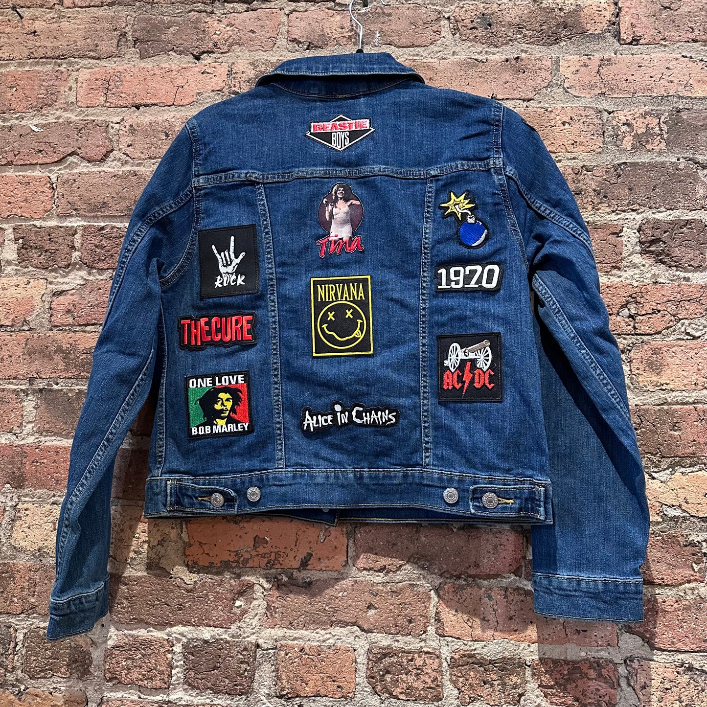 Denim Jacket With Patches