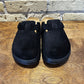 Birkenstock Boston Chunky Suede Black/Black