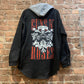 Gearhead Black Hoodie Jacket - Guns & Roses