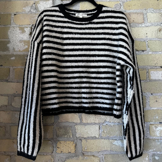 Grade & Gather Striped Knit Sweater