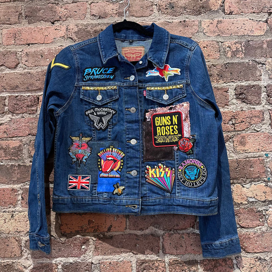 Denim Jacket With Patches