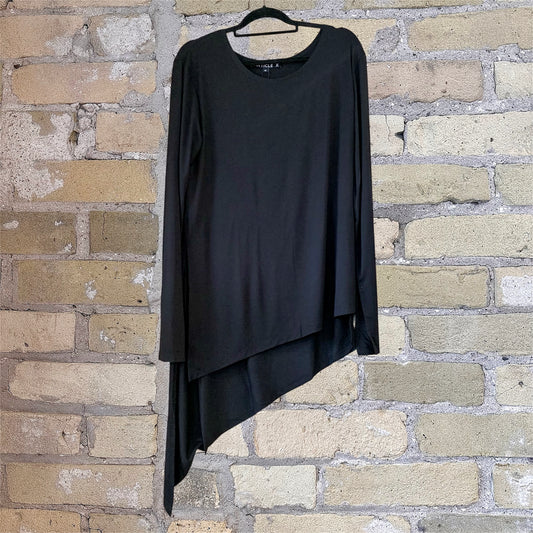 Article X Asymmetric Long Sleeve T-shirt
