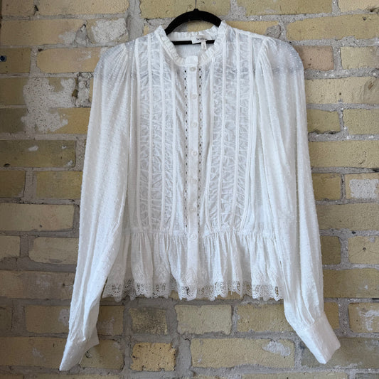 Heartloom Saya Top Eggshell