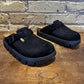 Birkenstock Boston Chunky Suede Black/Black