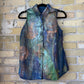 CC x Shoo Painted Denim Sleeveless Shirt