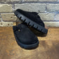 Birkenstock Boston Chunky Suede Black/Black