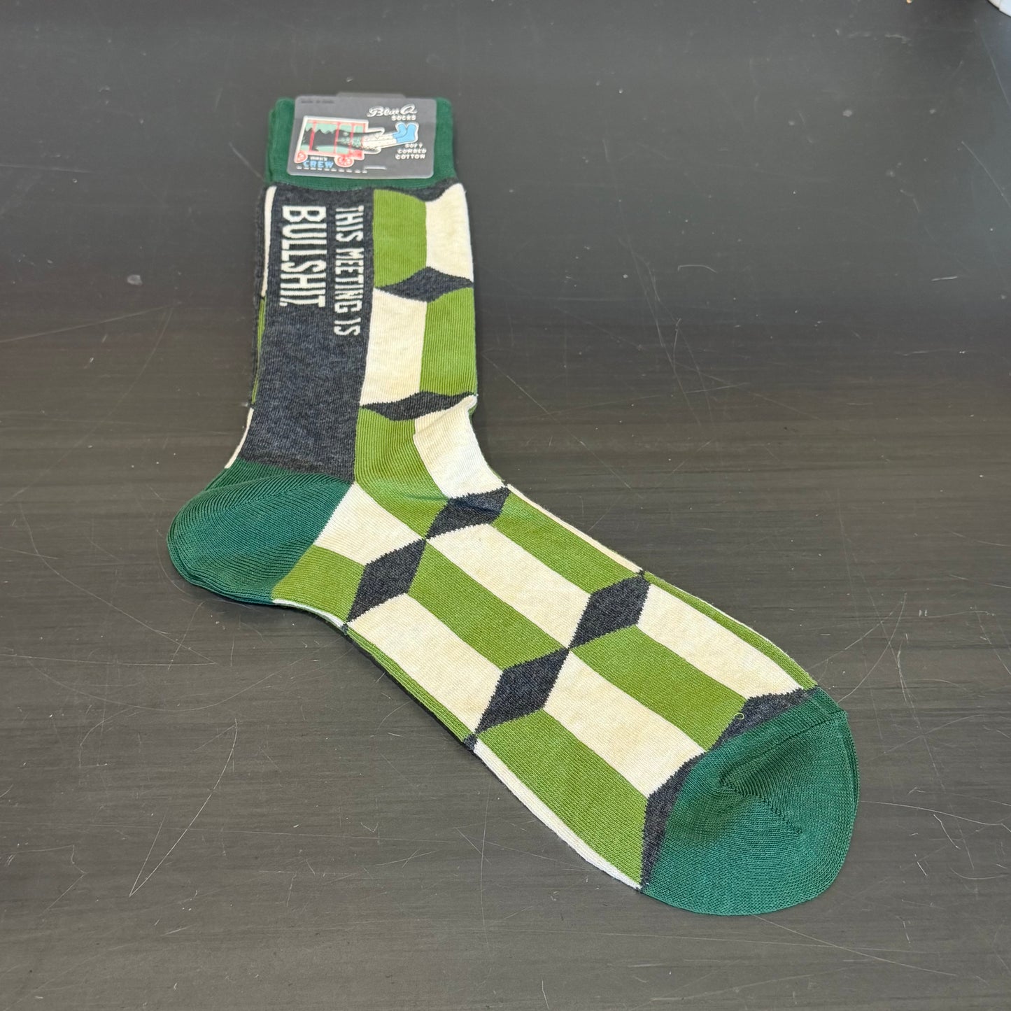 Blue Q Men's Socks - shoostore