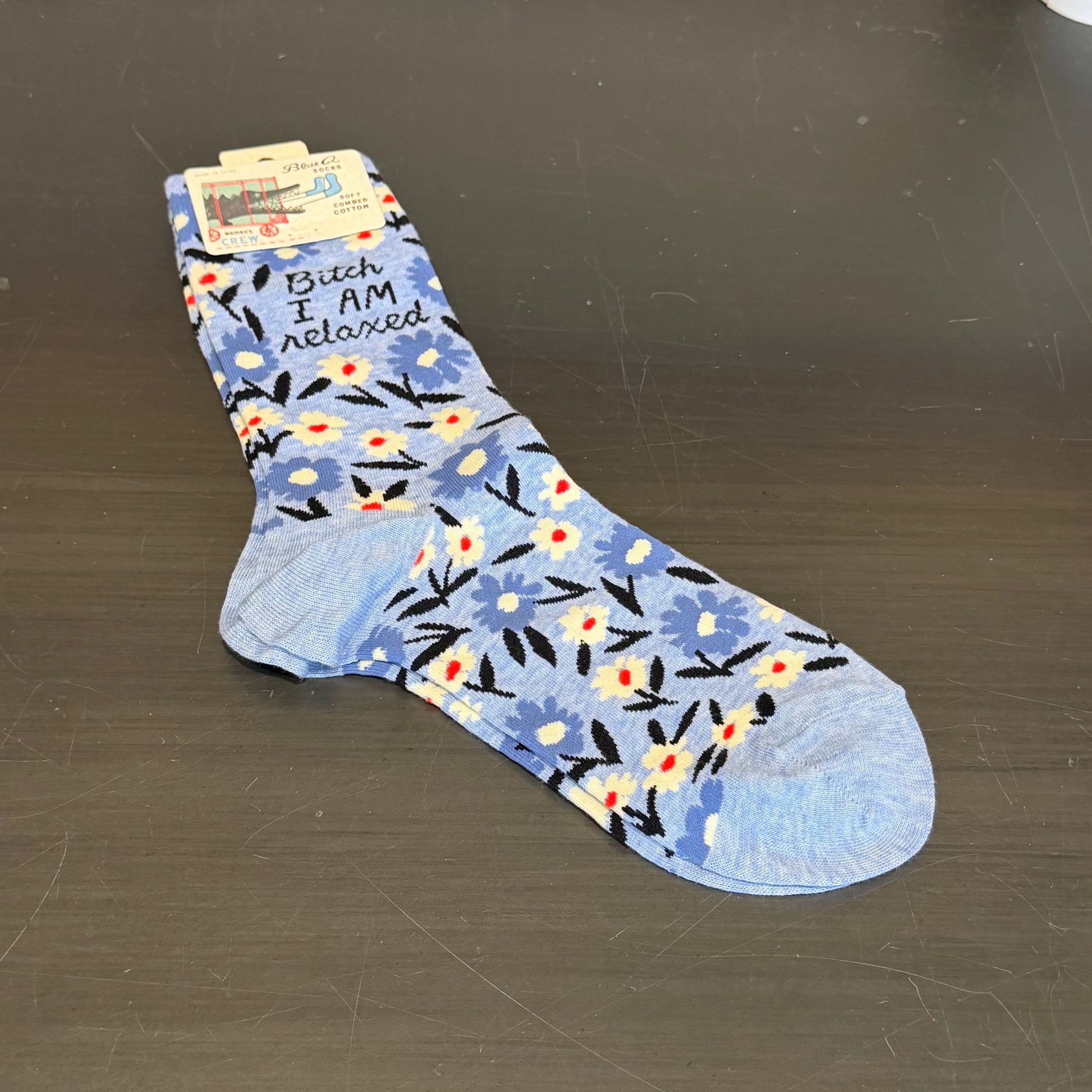 Blue Q Women's Crew Socks - shoostore