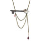 Linda Richman Skeleton Key Necklace