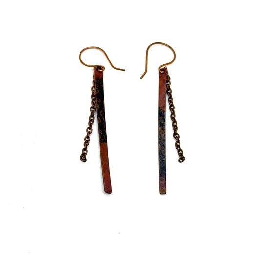 Linda Richman Copper Stick Earring