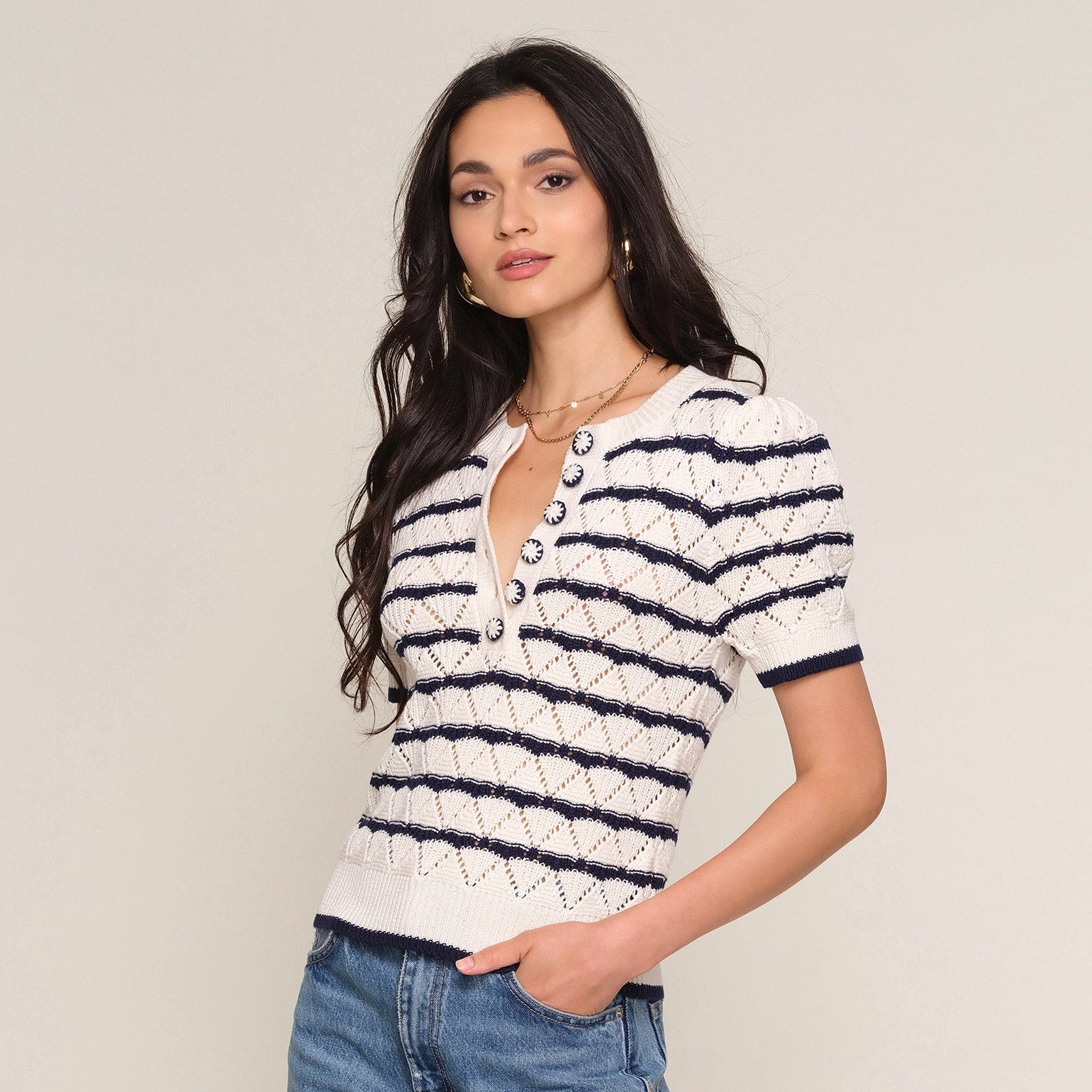 Heartloom Verano Top Eggshell - shoostore