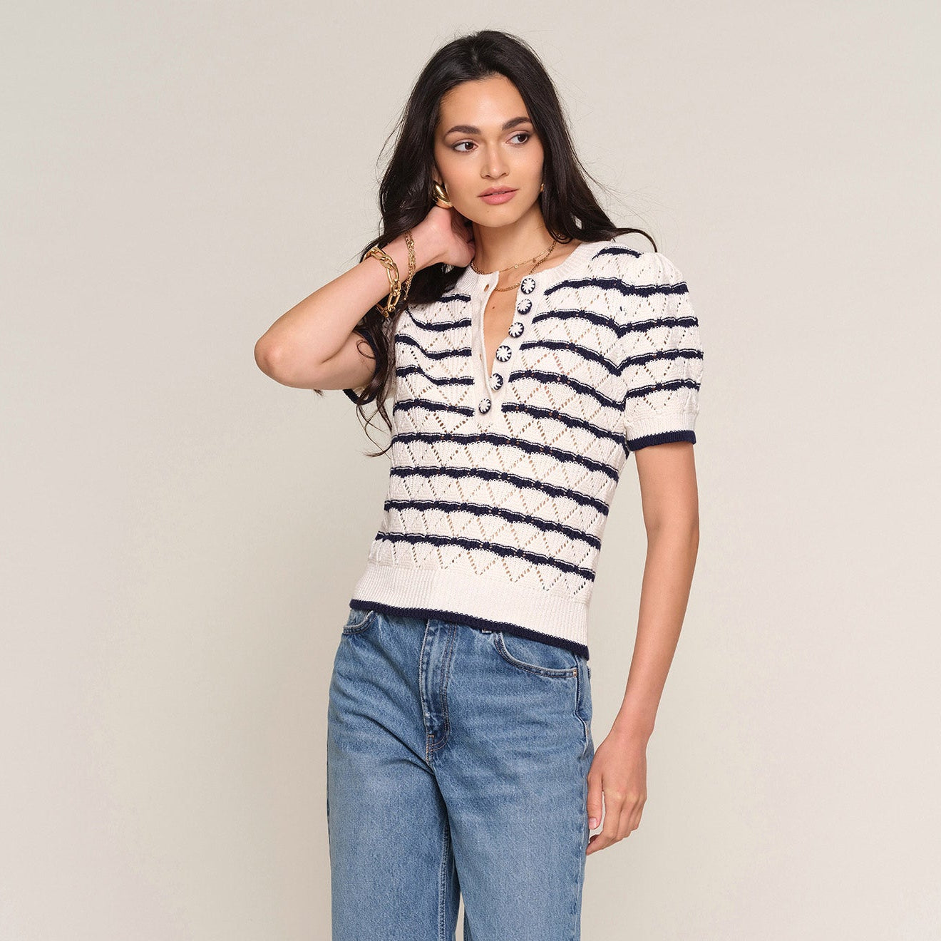 Heartloom Verano Top Eggshell - shoostore