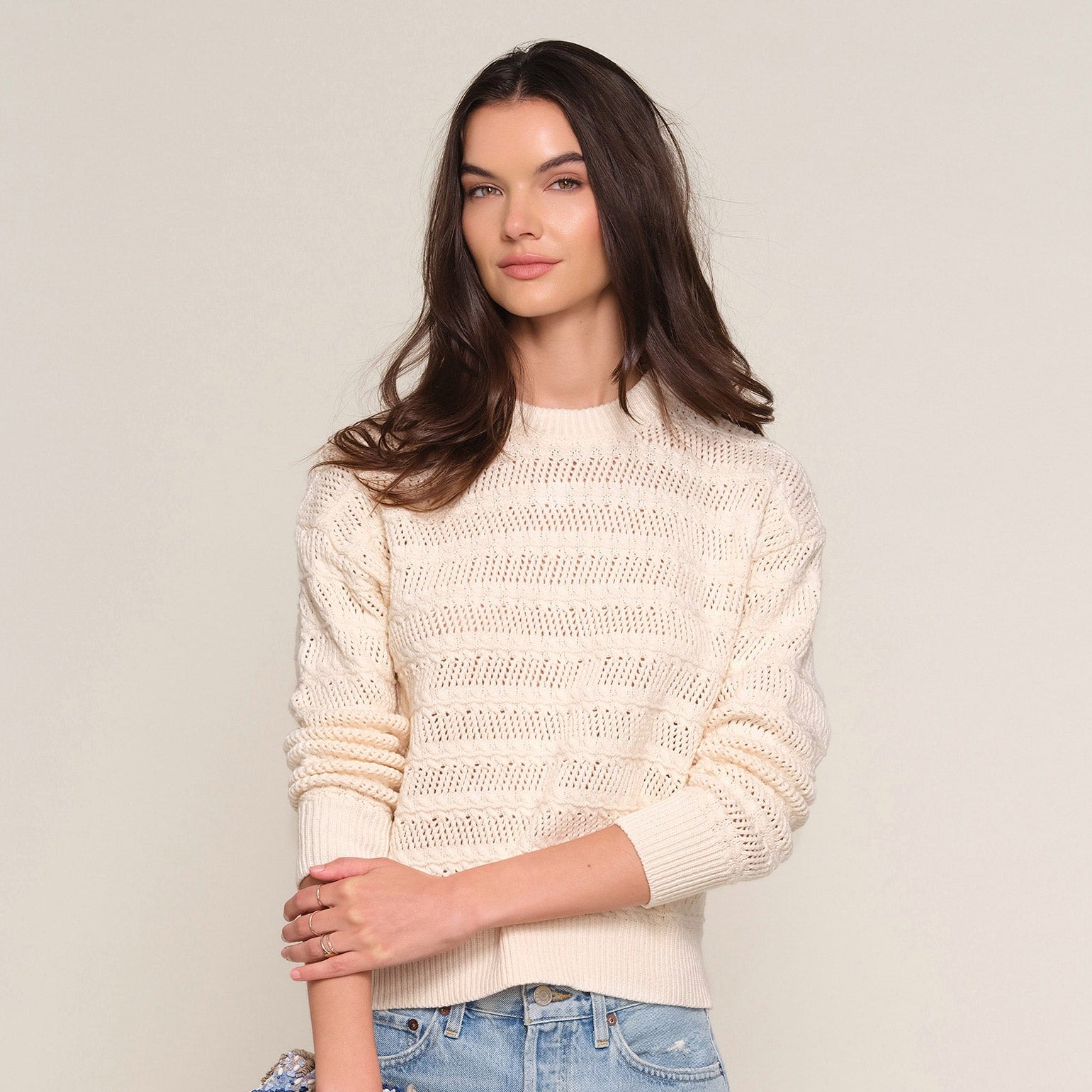 Heartloom Darryl Sweater Eggshell - shoostore