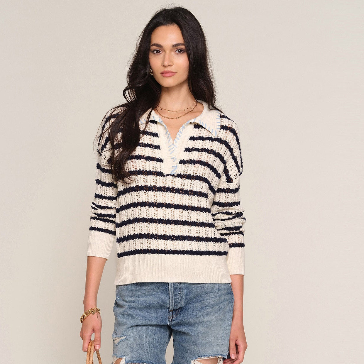 Heartloom Isme Sweater Eggshell