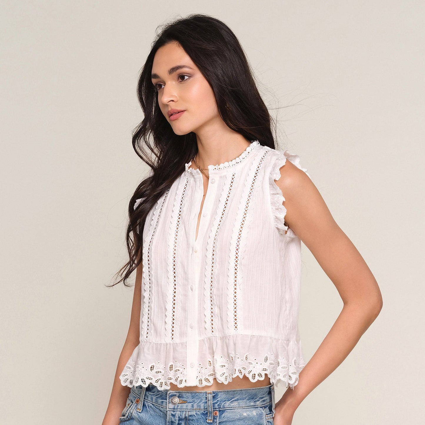 Heartloom Dia Top Eggshell - shoostore