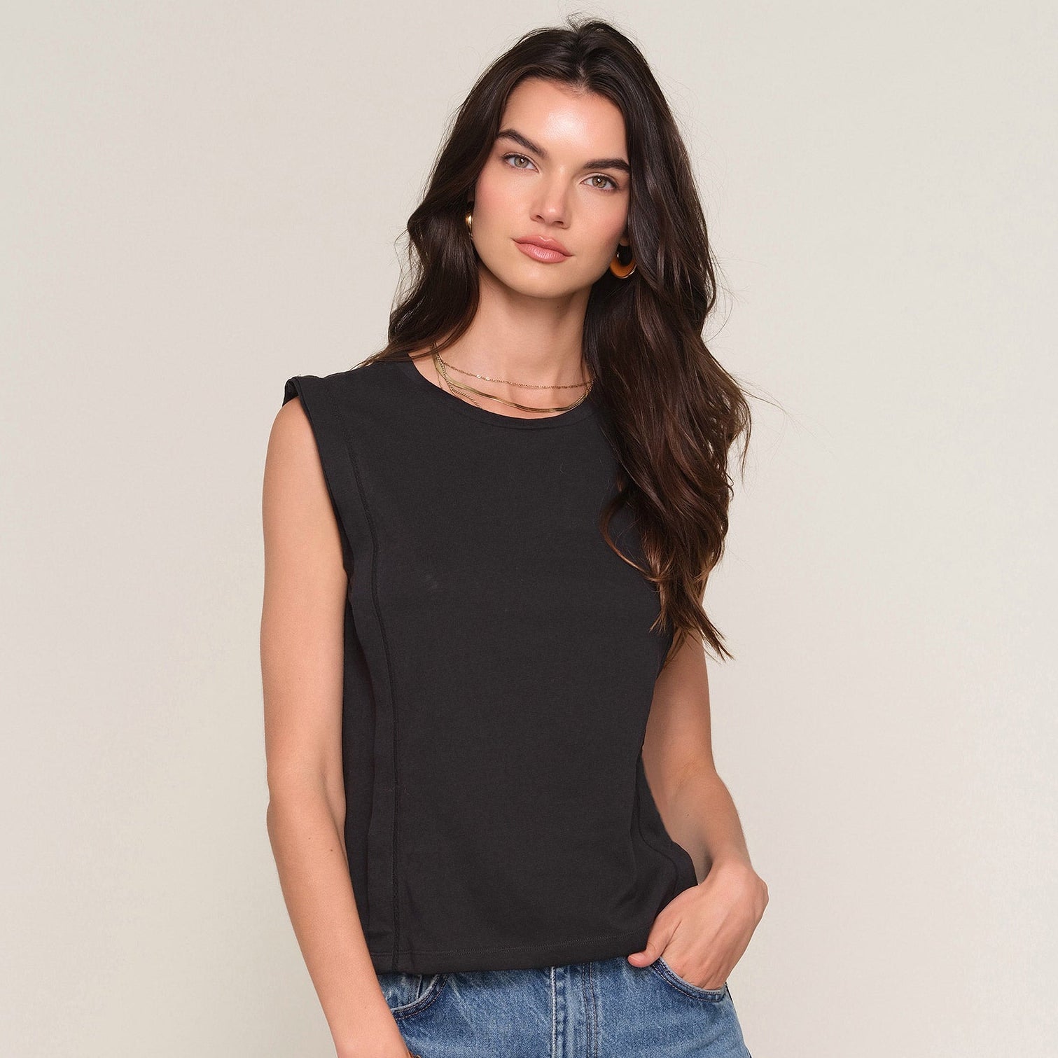 Heartloom Monette Top Black - shoostore