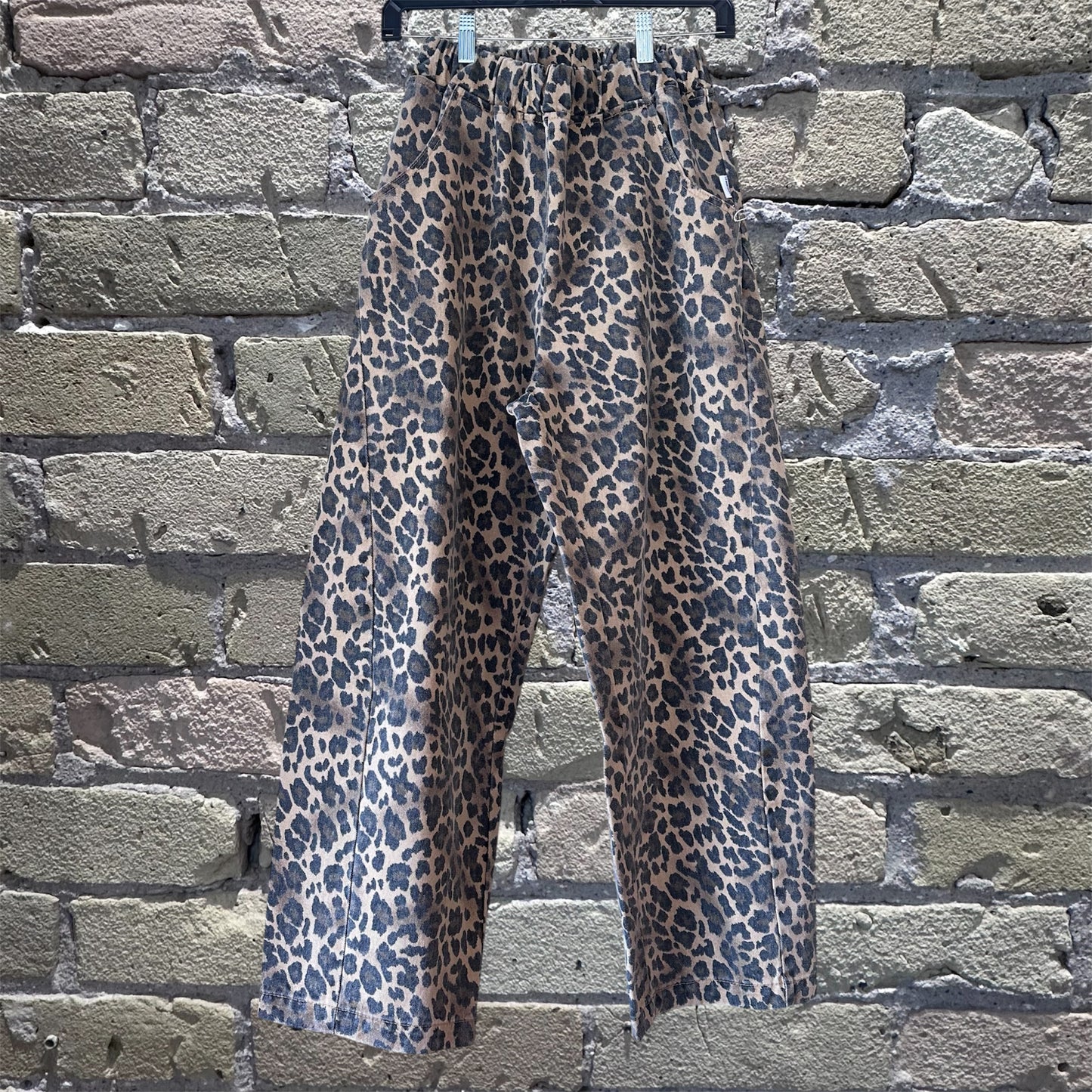 Le Bon Arc Pants Leopard