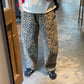 Le Bon Arc Pants Leopard