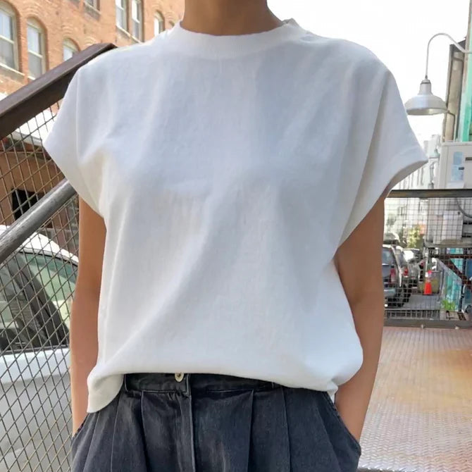 Jeanne Crew Neck Short Sleeve Tee - shoostore